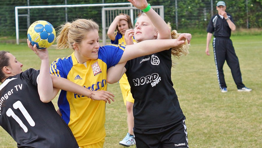 B-Jugend-Spielerin der SG Osdorf/Lurup B-Jugend